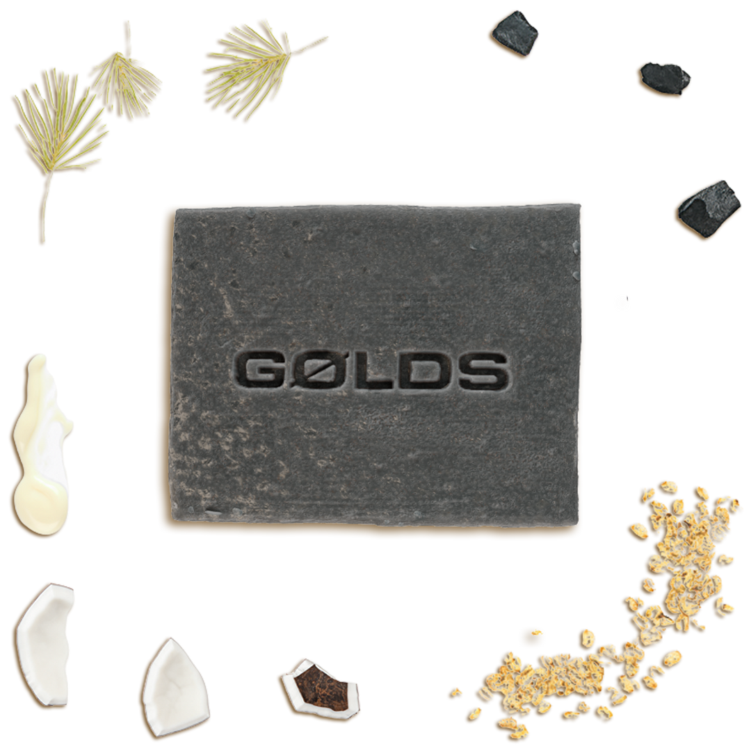 Hochwertige Inhaltsstoffe - Dark Detox Soap von GØLD'S - Goelds