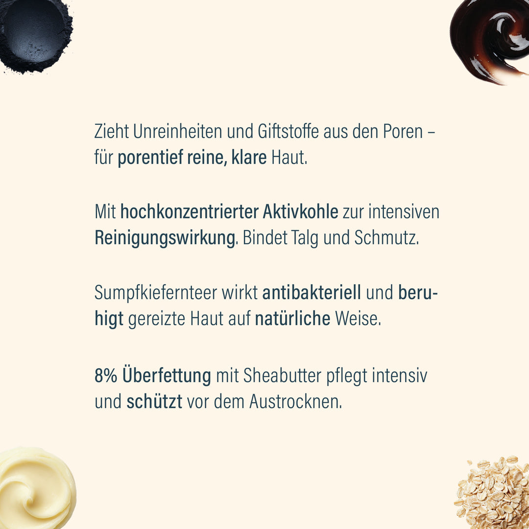 Dark Detox Soap von Goelds / GØLD'S - Vorteile #inhalt_100g-naturseife