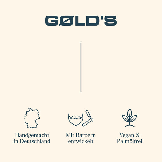 Soap Trilogy Set von Goelds / GØLD'S mit Robusta Rub Soap, Clean Soap und Dark Detox Soap - Quality #inhalt_3x-100g-naturseife