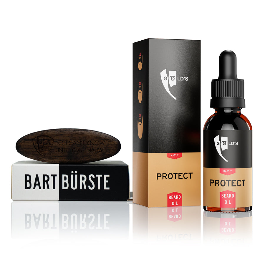 Bartöl & Bartbürste online kaufen GØLD's