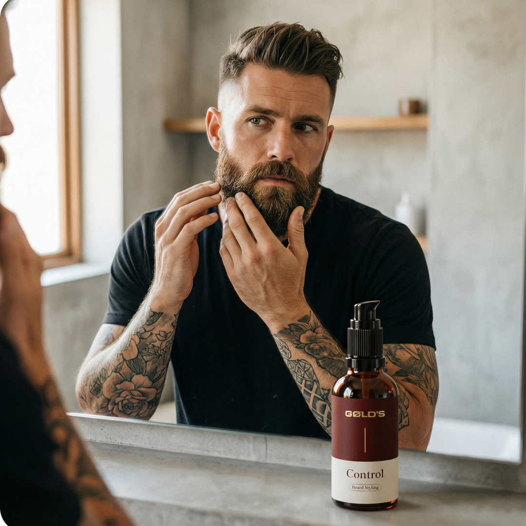 Maximale Kontrolle bei minimalem Aufwand - Control Bartstyling von Goelds