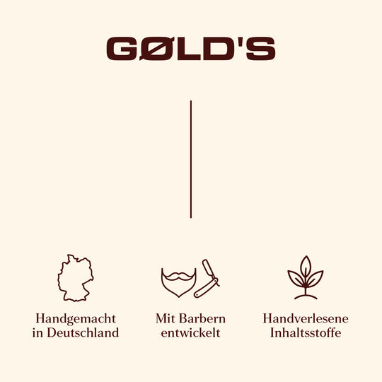 Premium Control Bartstyling von GØLD'S / Goelds - Quality #inhalt_50ml-pumpspender