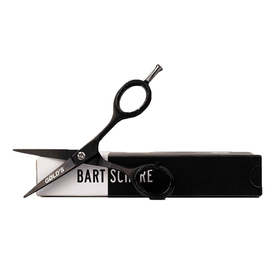 Premium Bartschere in Schwarz von GØLD'S / Goelds