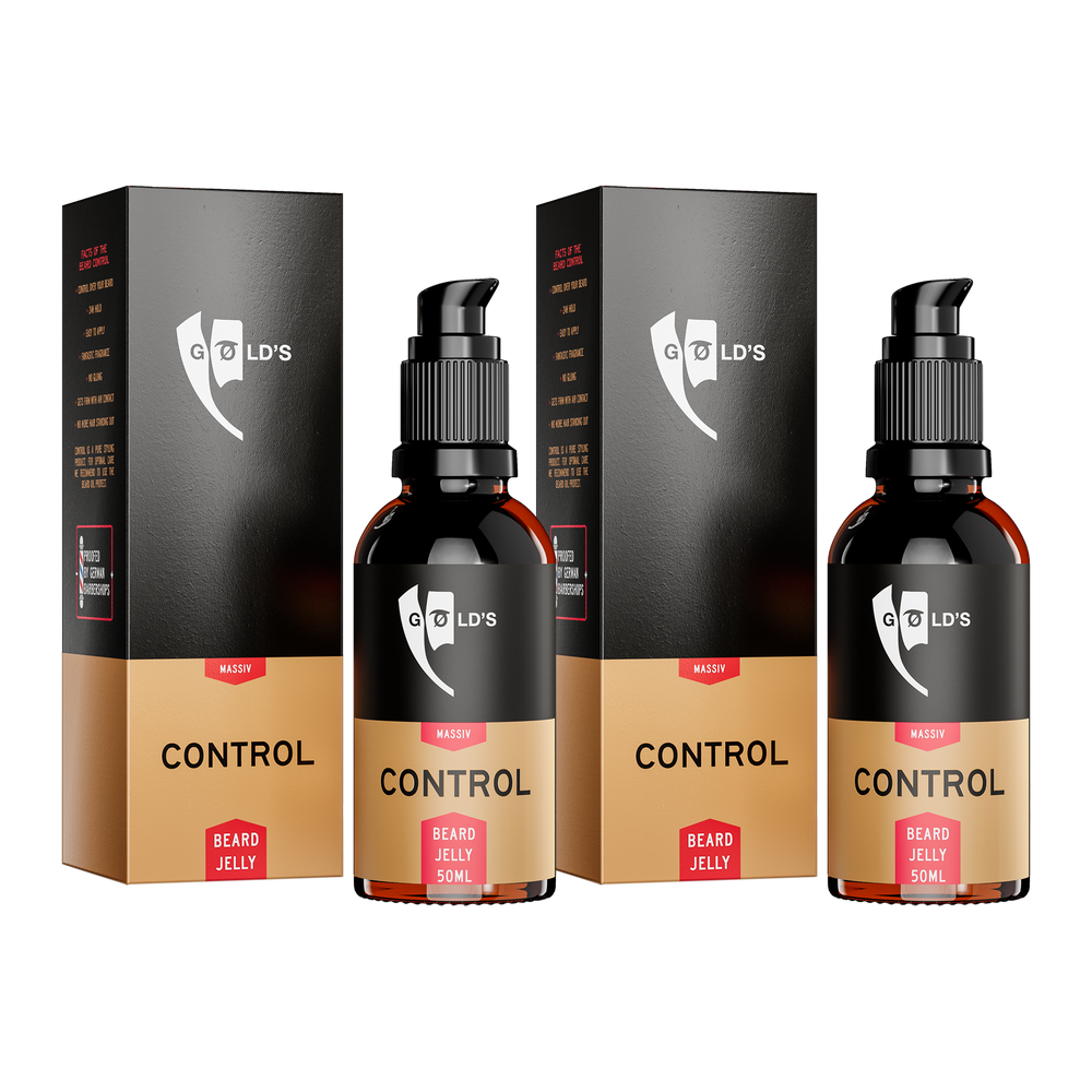 Premium Control Bartstyling - Doppelpack von GØLD'S / Goelds #inhalt_2x-50ml-pumpspender