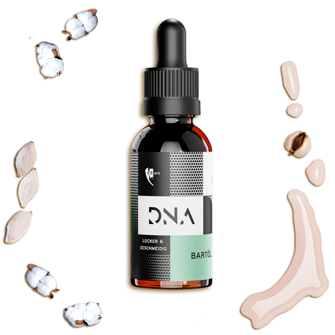 Hochwertige Inhaltsstoffe - Bartöl DNA von GØLD’S