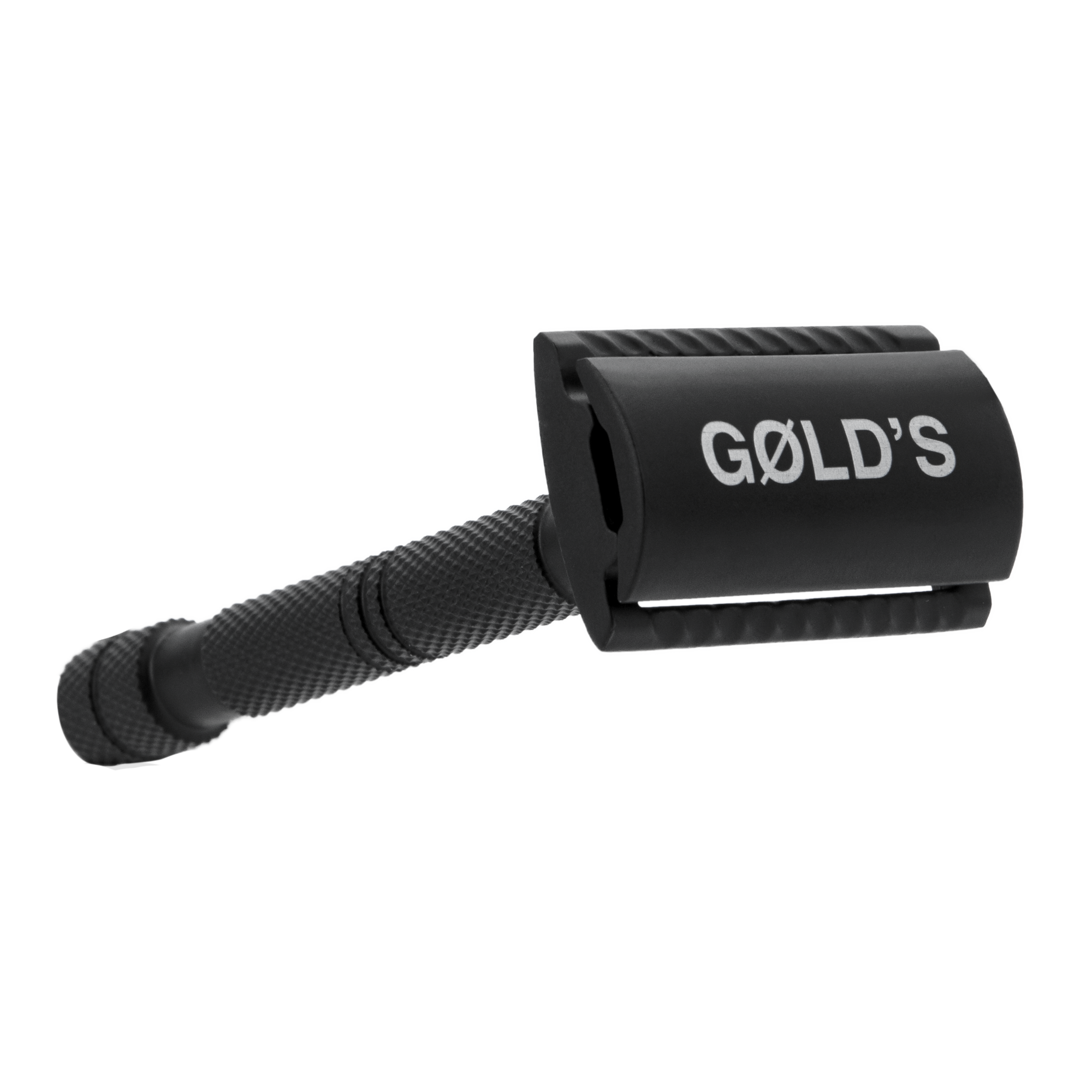 Rasierhobel aus Edelstahl mit GØLD'S Logo von GØLD'S / Goelds
