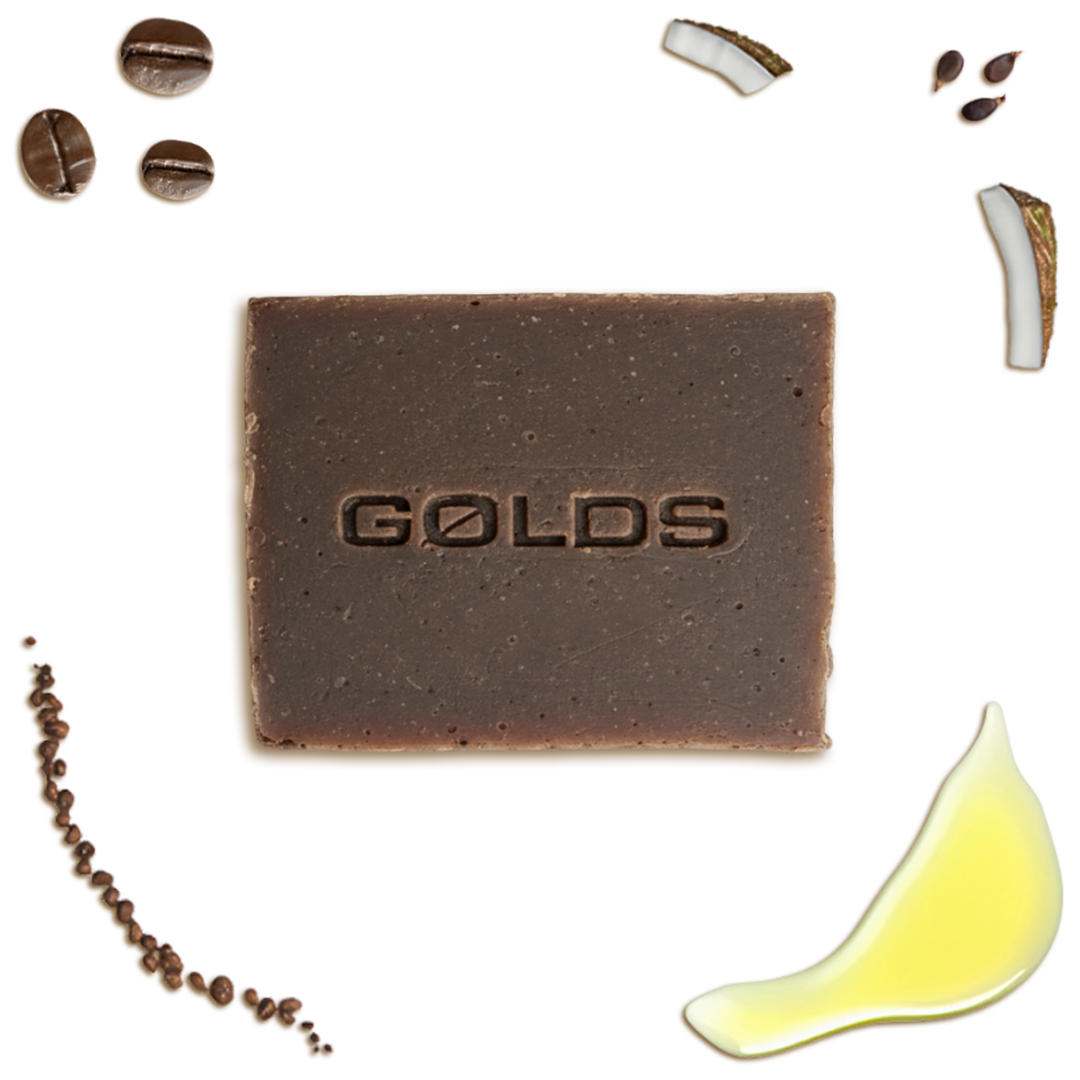Hochwertige Inhaltsstoffe - Robusta Rub Soap von GØLD'S - Goelds