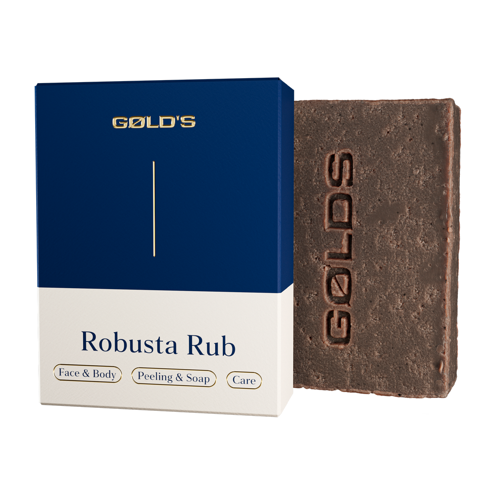 Robusta Rub Soap von Goelds / GØLD'S #inhalt_100g-naturseife