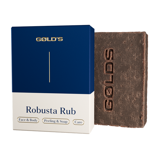 Robusta Rub Soap von Goelds / GØLD'S #inhalt_100g-naturseife