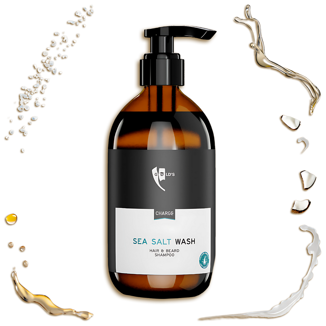 Hochwertige Inhaltsstoffe - Sea Salt Shampoo von GØLD'S - Goelds