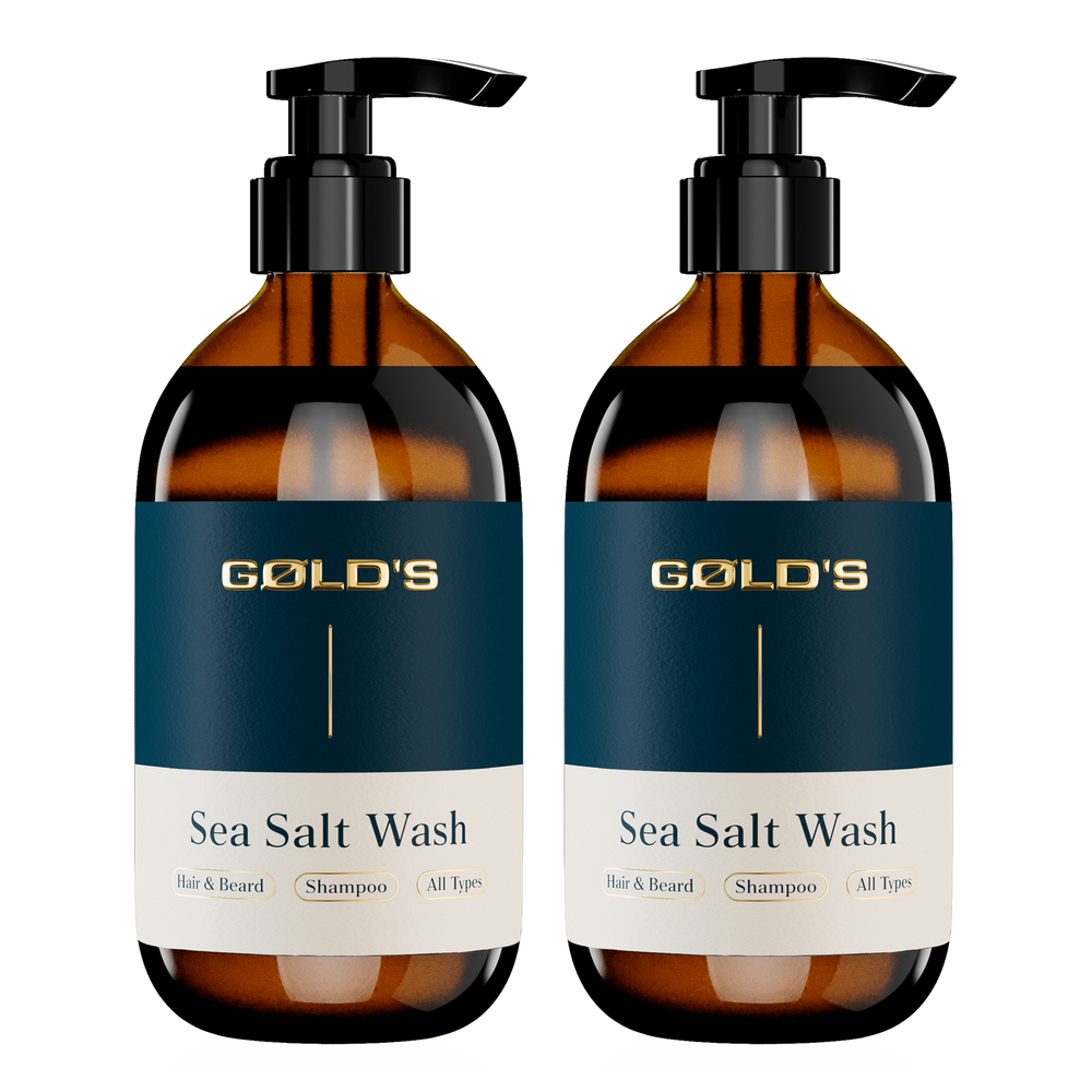 Sea Salt Wash / Shampoo - Doppelpack von GØLD'S / Goelds #inhalt_2x-250ml-pumpspender