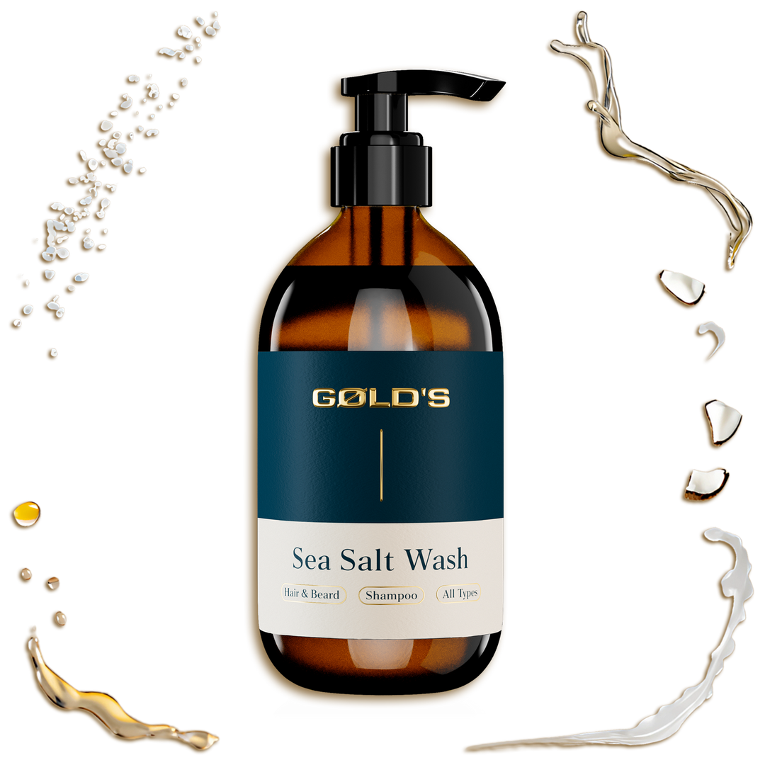Hochwertige Inhaltsstoffe - Sea Salt Shampoo von GØLD'S - Goelds