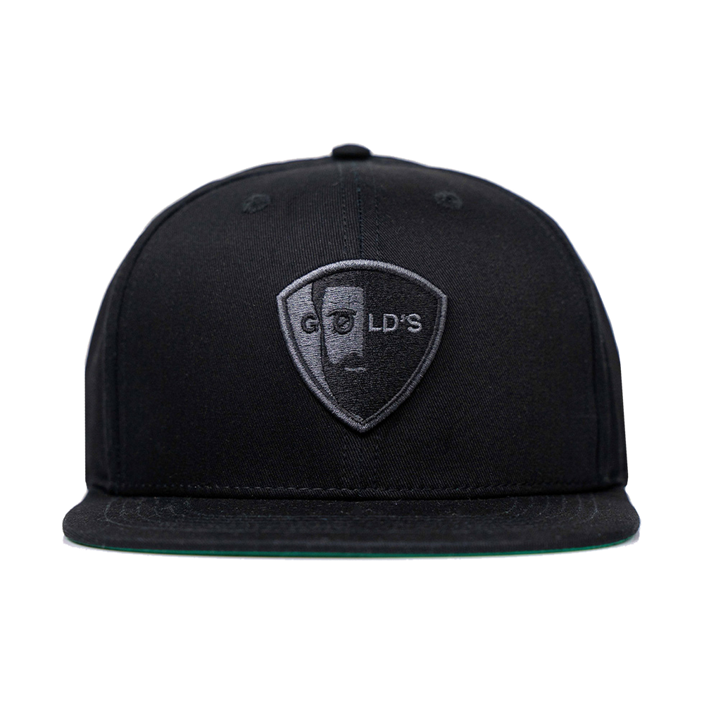 Snapback Cap in Schwarz von GØLD'S / Goelds #farbe_schwarz