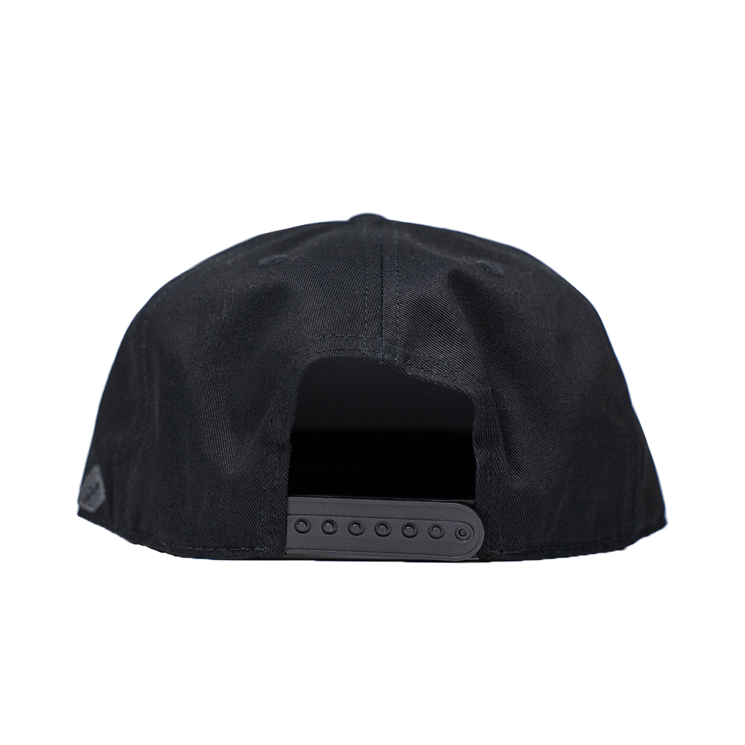 Snapback Cap Rückseite in Schwarz von GØLD'S / Goelds #farbe_schwarz