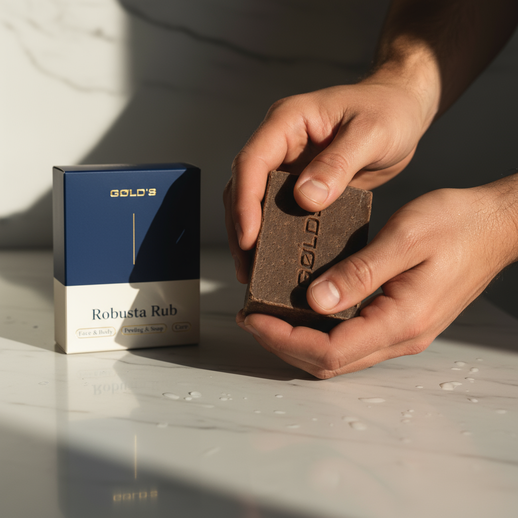Ein Produkt, zwei Anwendungen - Robusta Rub Soap von GØLD'S - Goelds